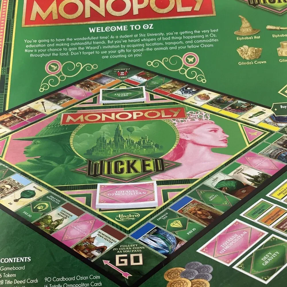 Hasbro Gaming - Monopoly Wicked. Brand New and Factory Sealed